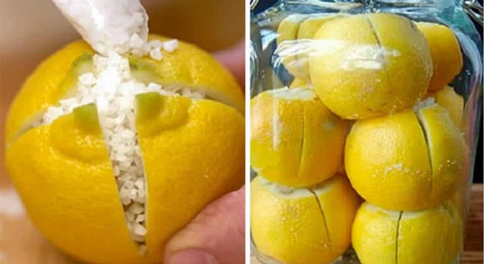 Limoni fermentati sotto sale