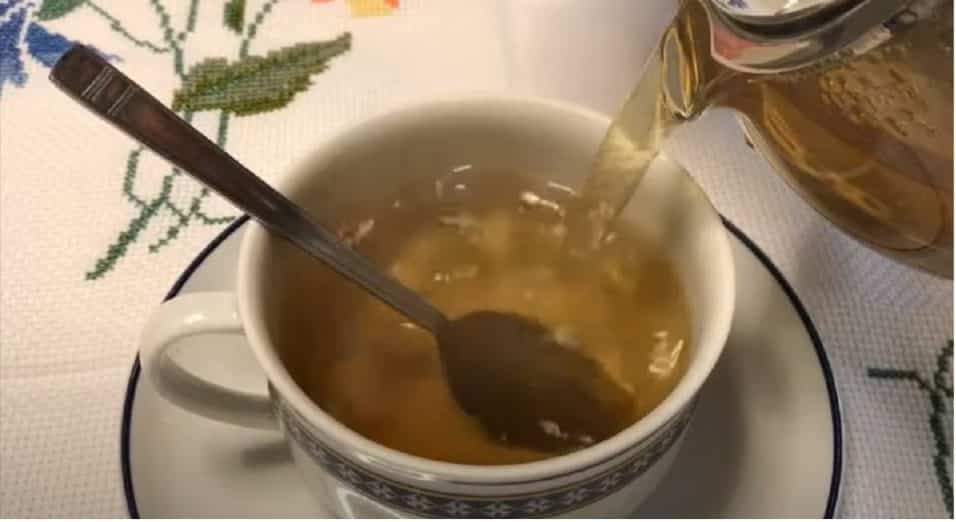 Tisana al timo e zenzero, infuso