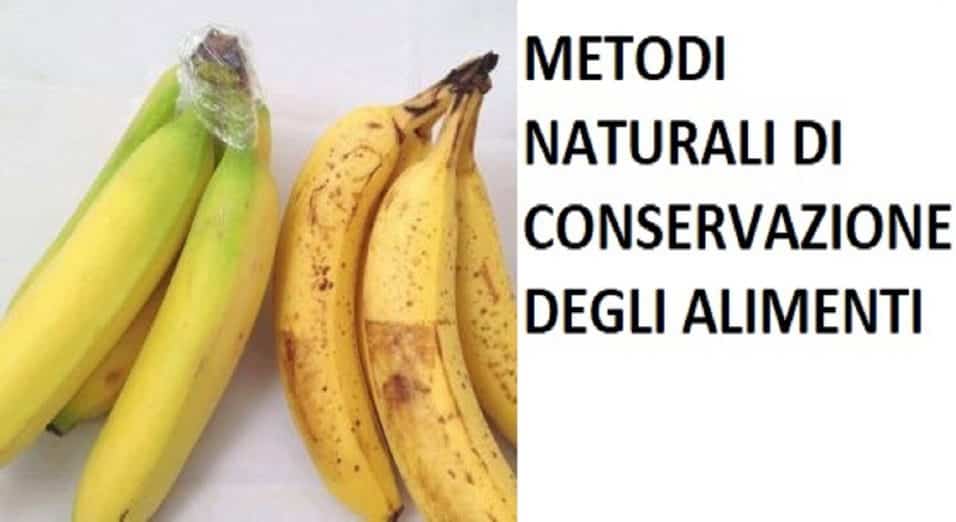 Metodi conservanti naturali alimentari