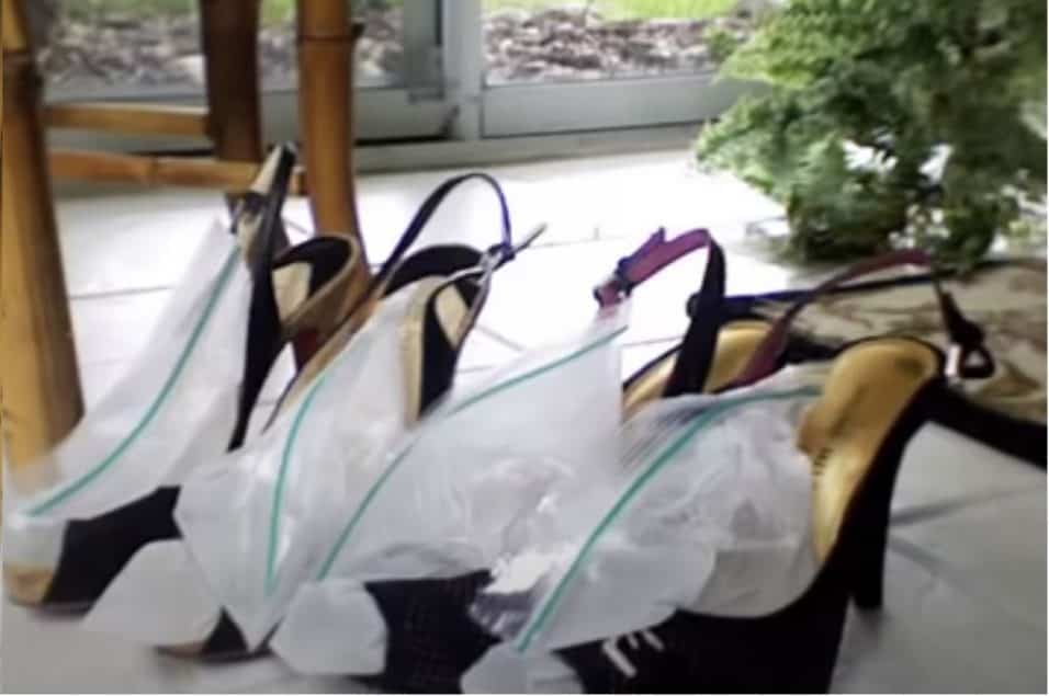 Allargare le scarpe con il ghiaccio