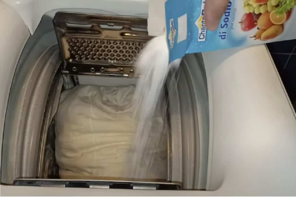 Metodo per sbiancare i cuscini