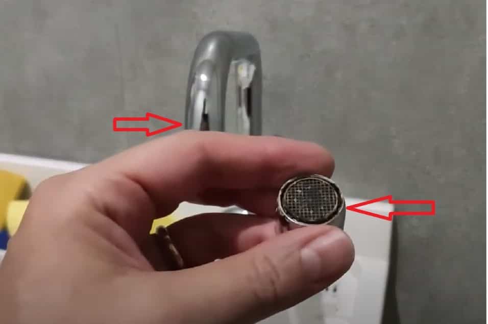 Pulizia filtro del rubinetto