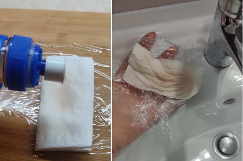 Sciogliere il calcare con il metodo dello Scottex