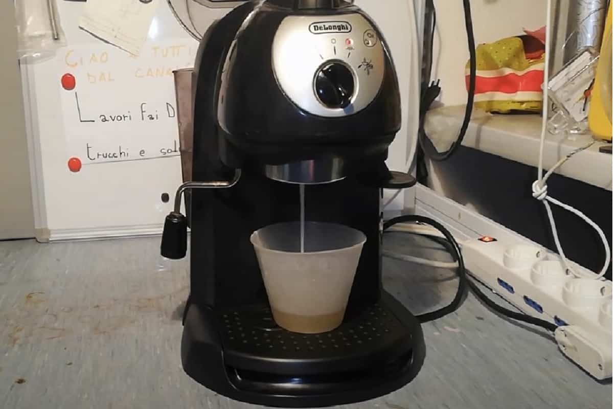 Pulizia macchina del caffè