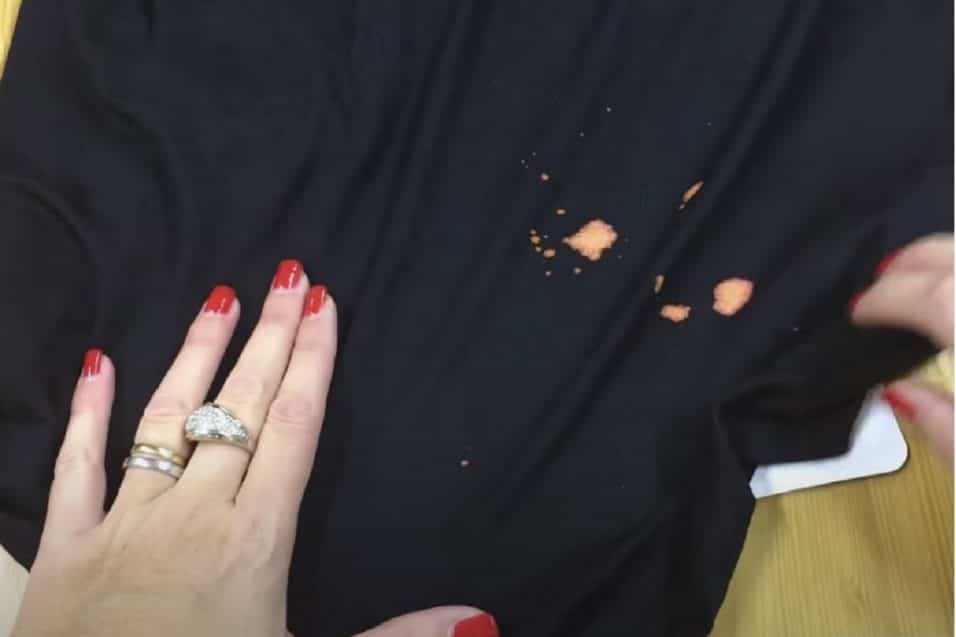 Macchie di candeggina