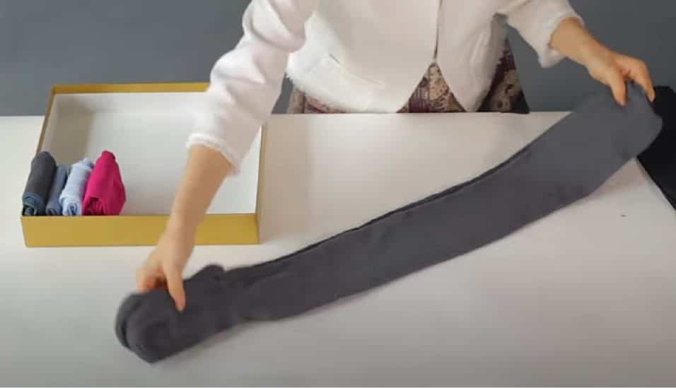 Piegare panni con metodo giapponese
