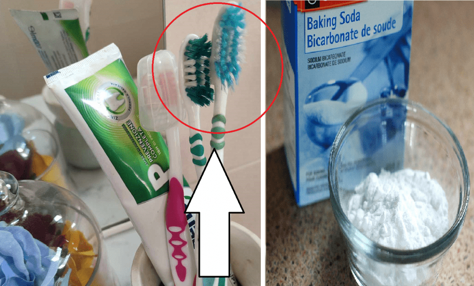Bicarbonato sullo spazzolino