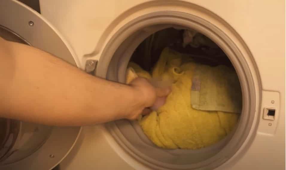 Lavaggio panni in lavatrice