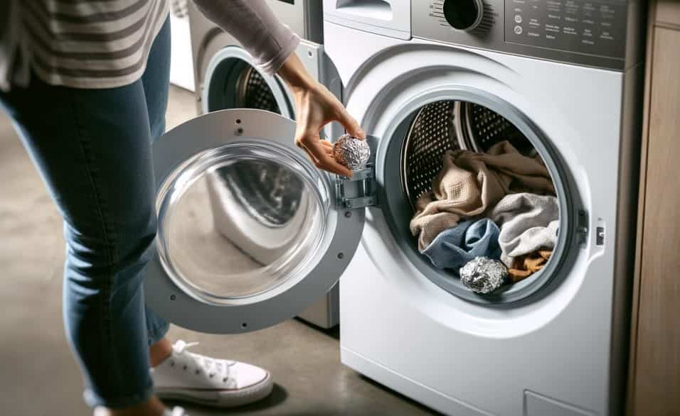 Pallina di Alluminio in Lavatrice