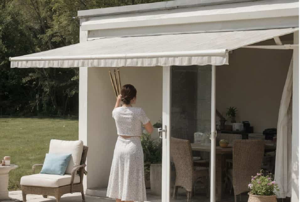 Come ripulire la tenda parasole prima dell'estate