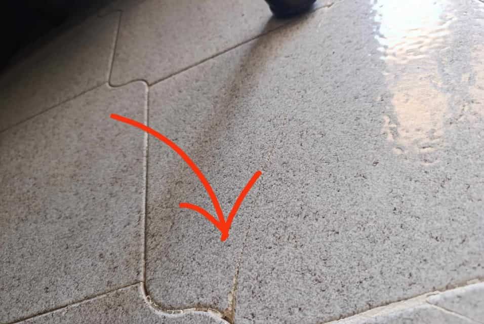 Lesioni su Pavimento