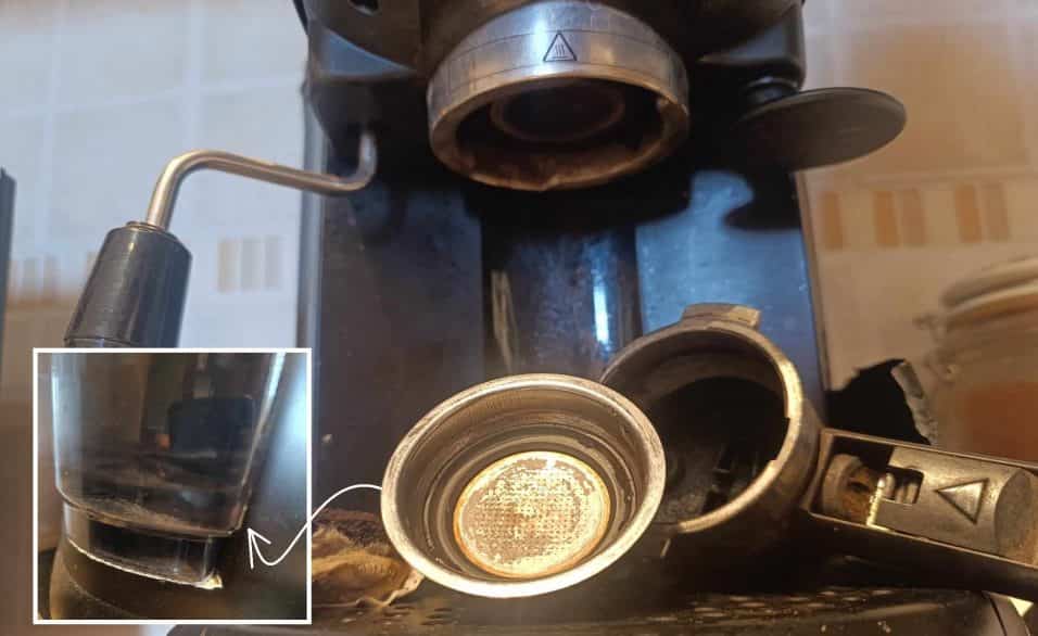 Macchina del Caffè Sporca