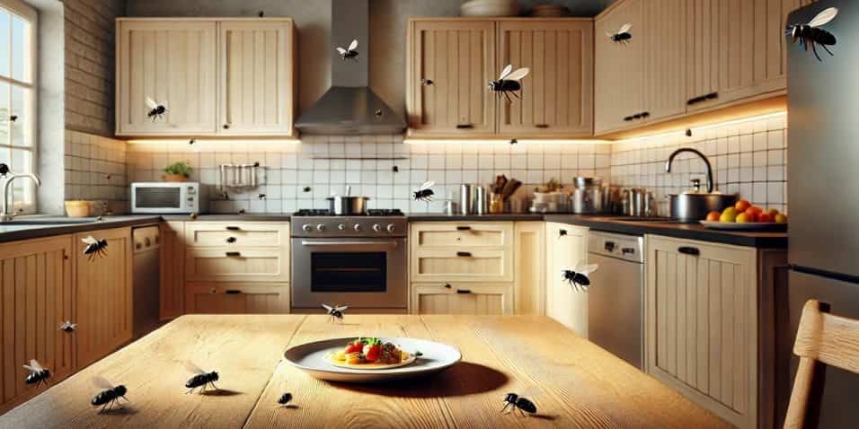 Mosche in Cucina