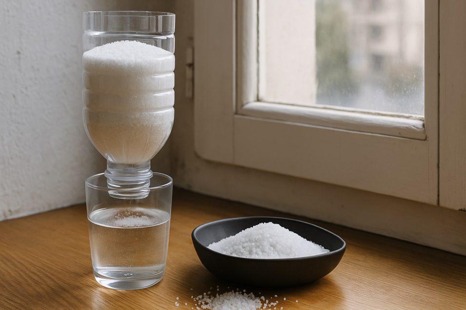 Deumidificatore con sale grosso