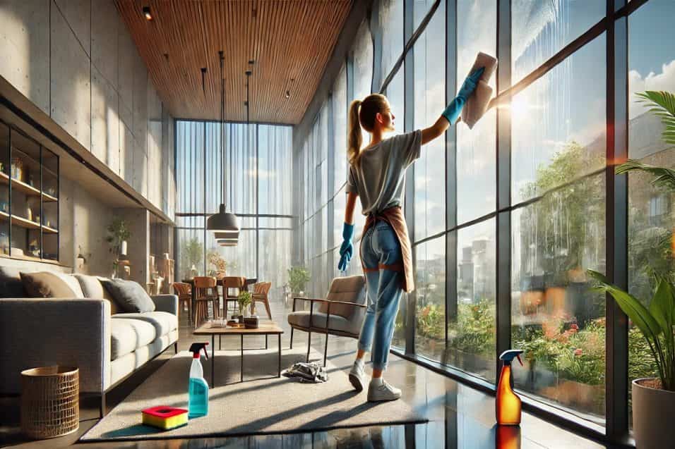 Finestre pulire in 10 minuti