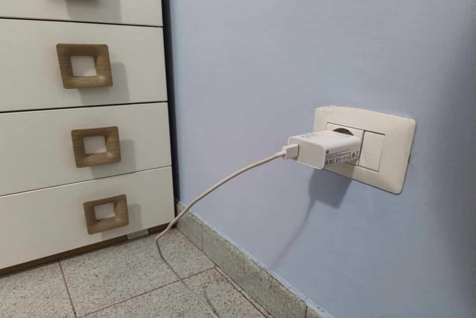 Consumo energetico caricabatterie