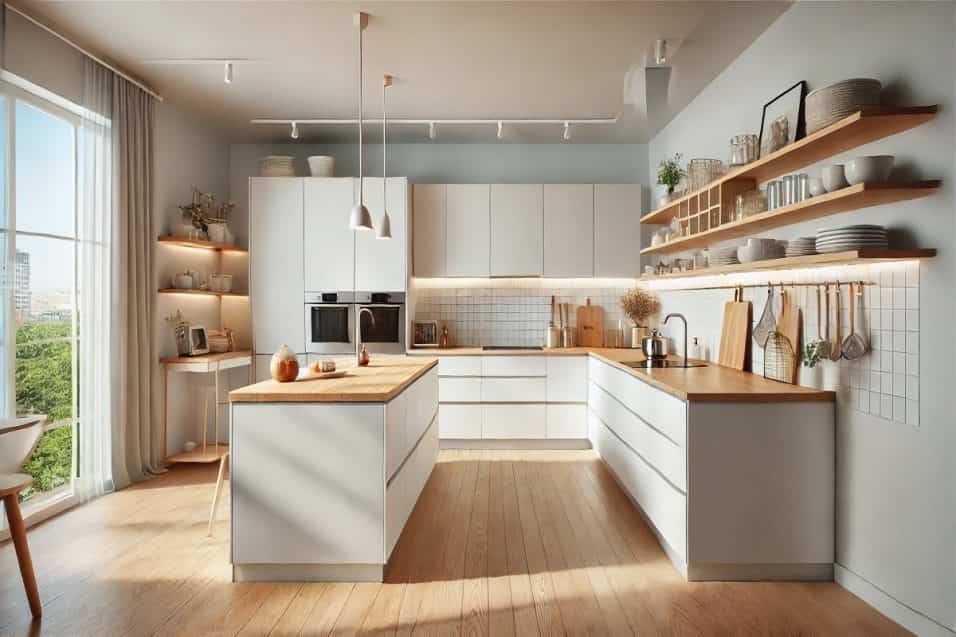 Piano cucina in legno