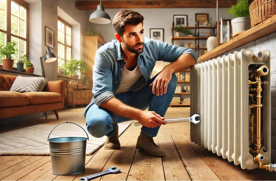 Termosifone freddo nella parte inferiore