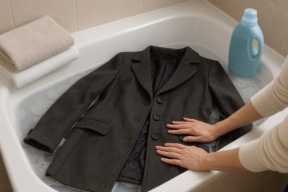 Lavare i cappotti a casa senza rovinarli, guida pratica per il lavaggio a mano o in lavatrice