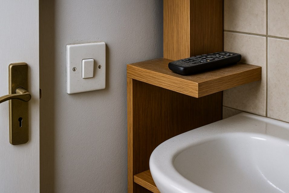 Superfici domestiche che sembrano pulite ma nascondono polvere e sporco invisibile nelle zone più usate della casa