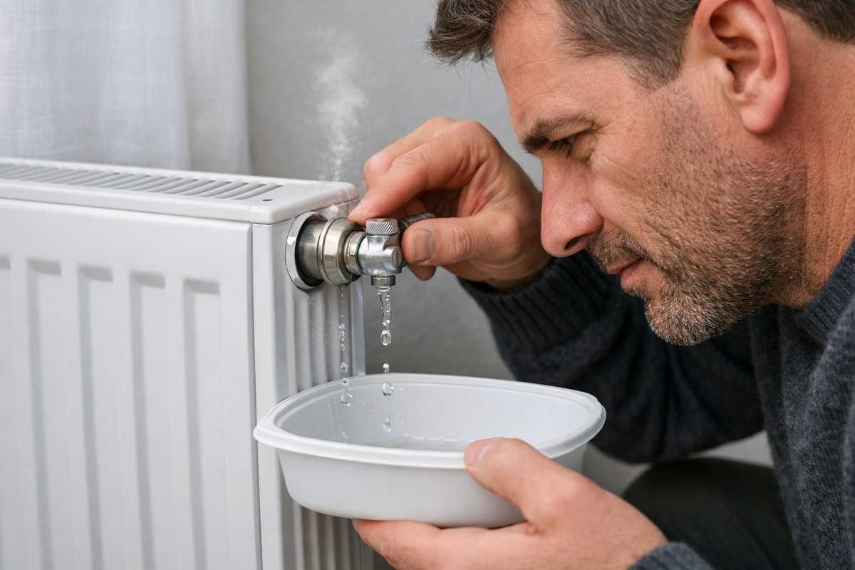 Termosifone che scalda male per aria nel circuito: come riconoscere il problema e migliorare subito la resa del riscaldamento domestico.