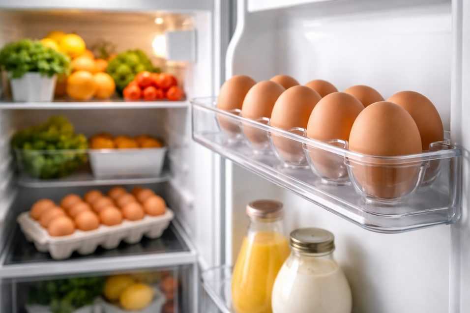 Perché conservare le uova nello sportello del frigorifero provoca sbalzi di temperatura e riduce freschezza e sicurezza, e qual è il metodo corretto per conservarle.