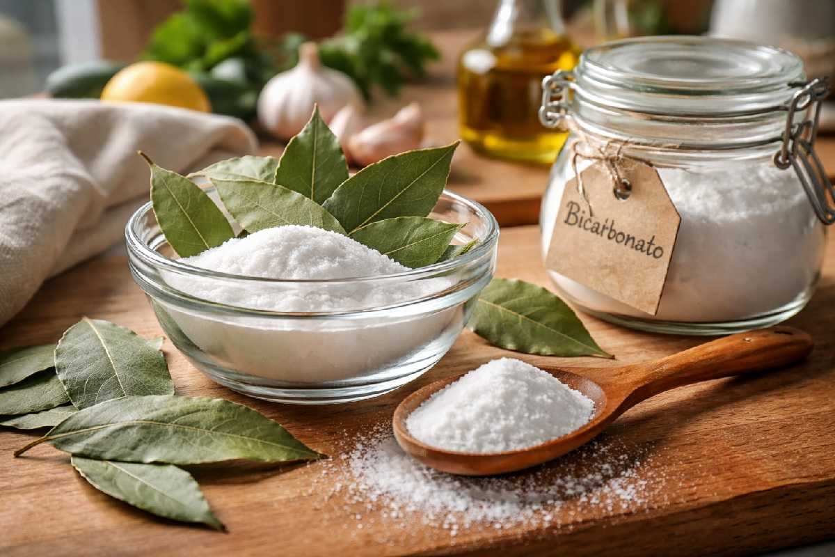 Alloro e bicarbonato di sodio per deodorare la casa in modo naturale ed eliminare i cattivi odori