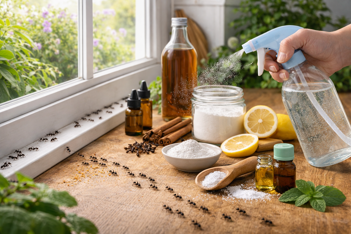 Come eliminare e prevenire le formiche in casa in primavera con rimedi naturali efficaci e senza prodotti chimici