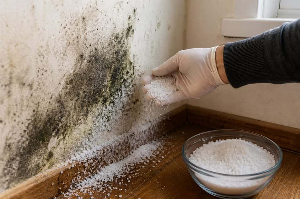 Eliminare la muffa dalle pareti con il sale grosso è possibile: Il metodo corretto, quando funziona davvero e gli errori da evitare per risultati duraturi.