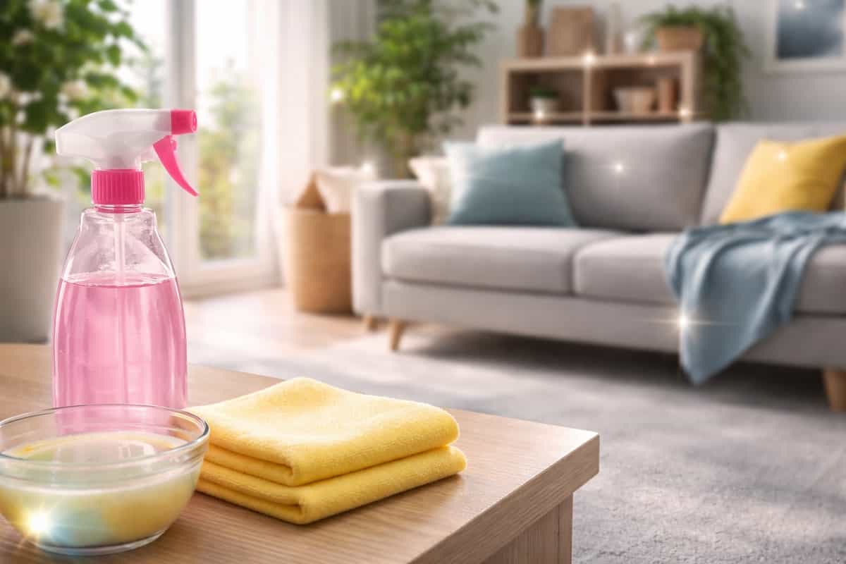 Superfici di casa pulite più a lungo grazie al trucco anti polvere che riduce i depositi per giorni