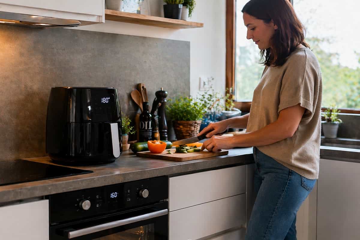 Friggitrice ad aria o forno ventilato? Ecco il confronto completo su consumi, salute, tempi e praticità per capire quale conviene davvero usare ogni giorno.