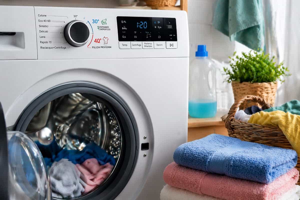 Lavatrice a 30 o 40 gradi? Scopri quale temperatura conviene davvero, quanto risparmi in bolletta e come lavare meglio i tuoi capi senza errori.