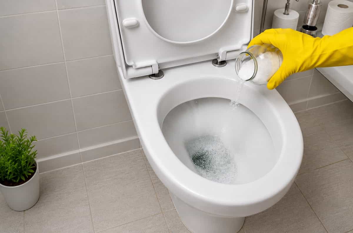 Water con fondo scuro e calcare ostinato: ecco perché si forma l’alone nella tazza, cosa usare per scioglierlo e come mantenere la ceramica bianca, pulita e profumata.