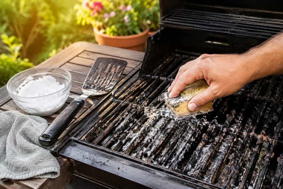 Griglie del barbecue unte e incrostate dopo la grigliata? Ecco il rimedio facile con pasta fai da te, acqua calda e pochi strumenti per pulirle senza troppa fatica.Griglie del barbecue unte e incrostate dopo la grigliata? Ecco il rimedio facile con pasta fai da te, acqua calda e pochi strumenti per pulirle senza troppa fatica.