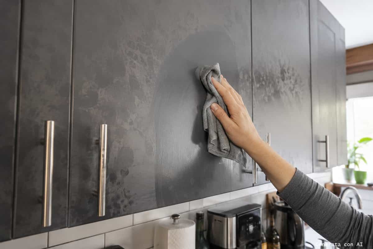 Ante della cucina opache e piene di ditate? Tre semplici mosse aiutano a eliminare grasso, aloni e residui senza rovinare le superfici.