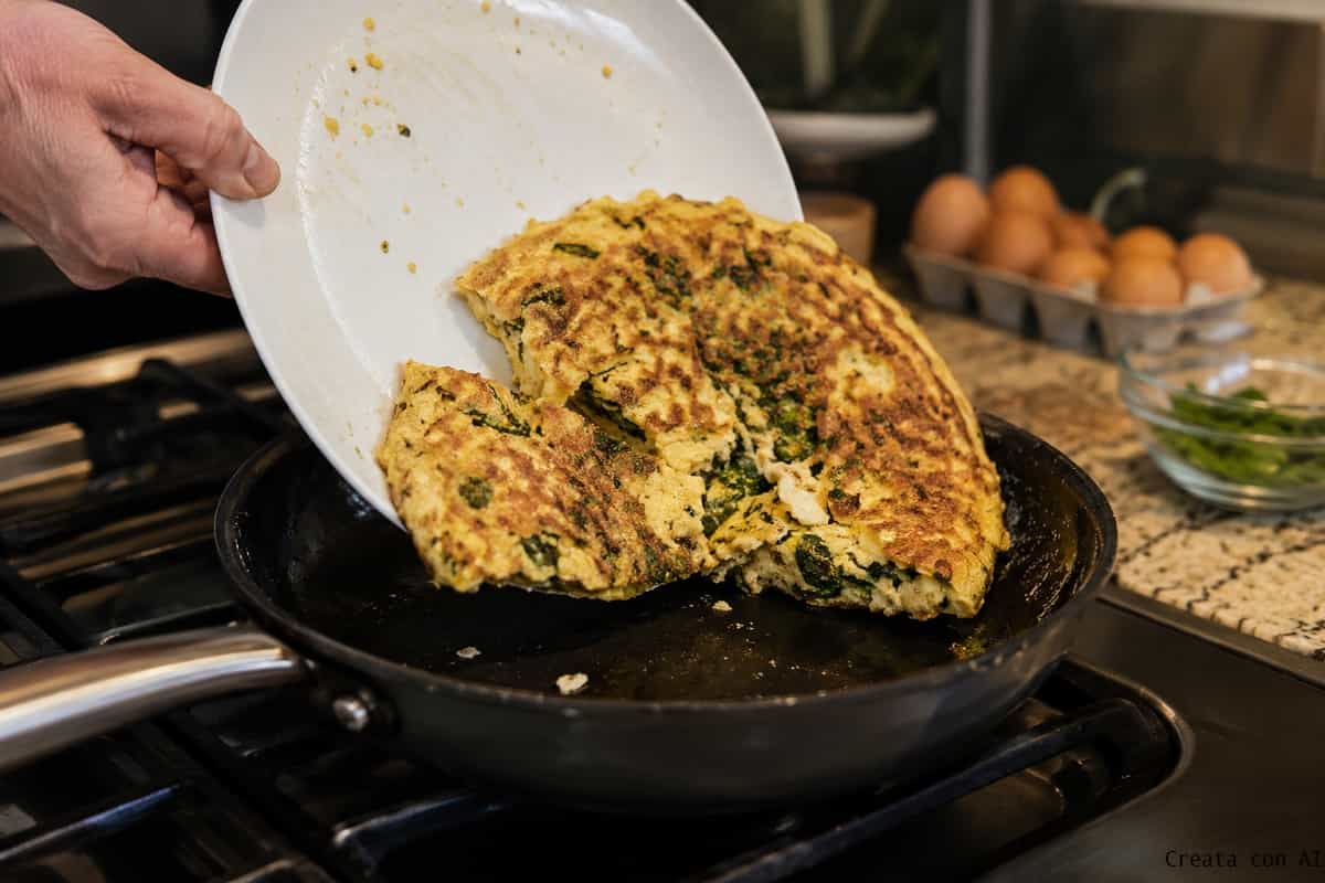 La frittata si rompe quando la giri? Il problema può iniziare prima della cottura. Ecco gli errori con composto, verdure, padella e temperatura.