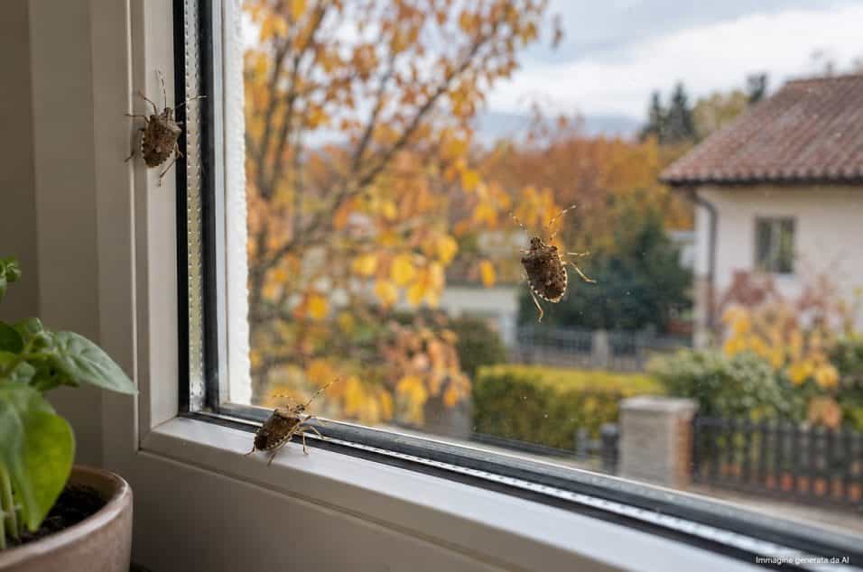 Cimici alle finestre in autunno? Perché entrano in casa, perché si nascondono nei panni, se pungono e come tenerle lontane in modo semplice.